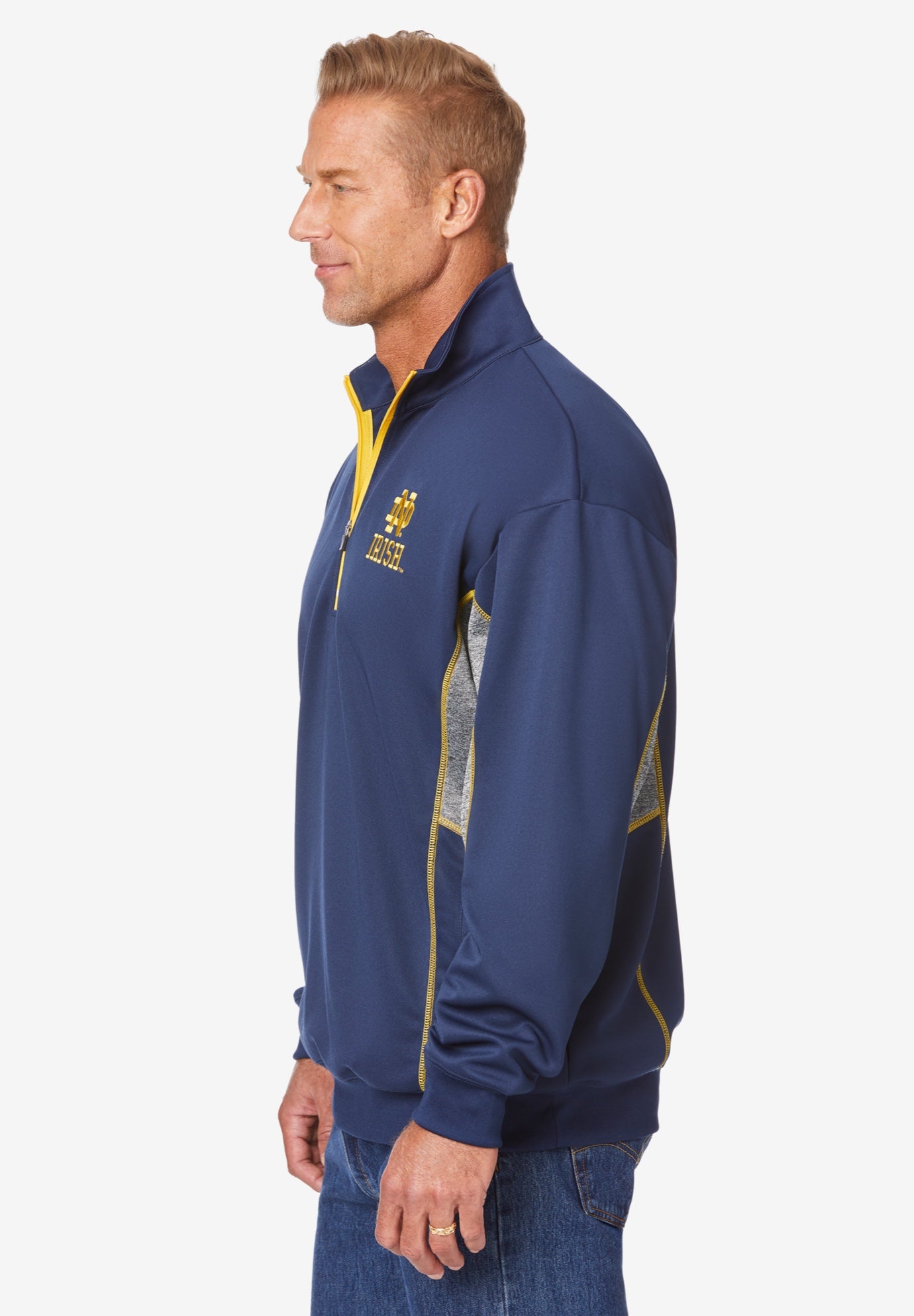 NCAA&reg; 1/4 Zip Pullover Sweatshirt image number 2
