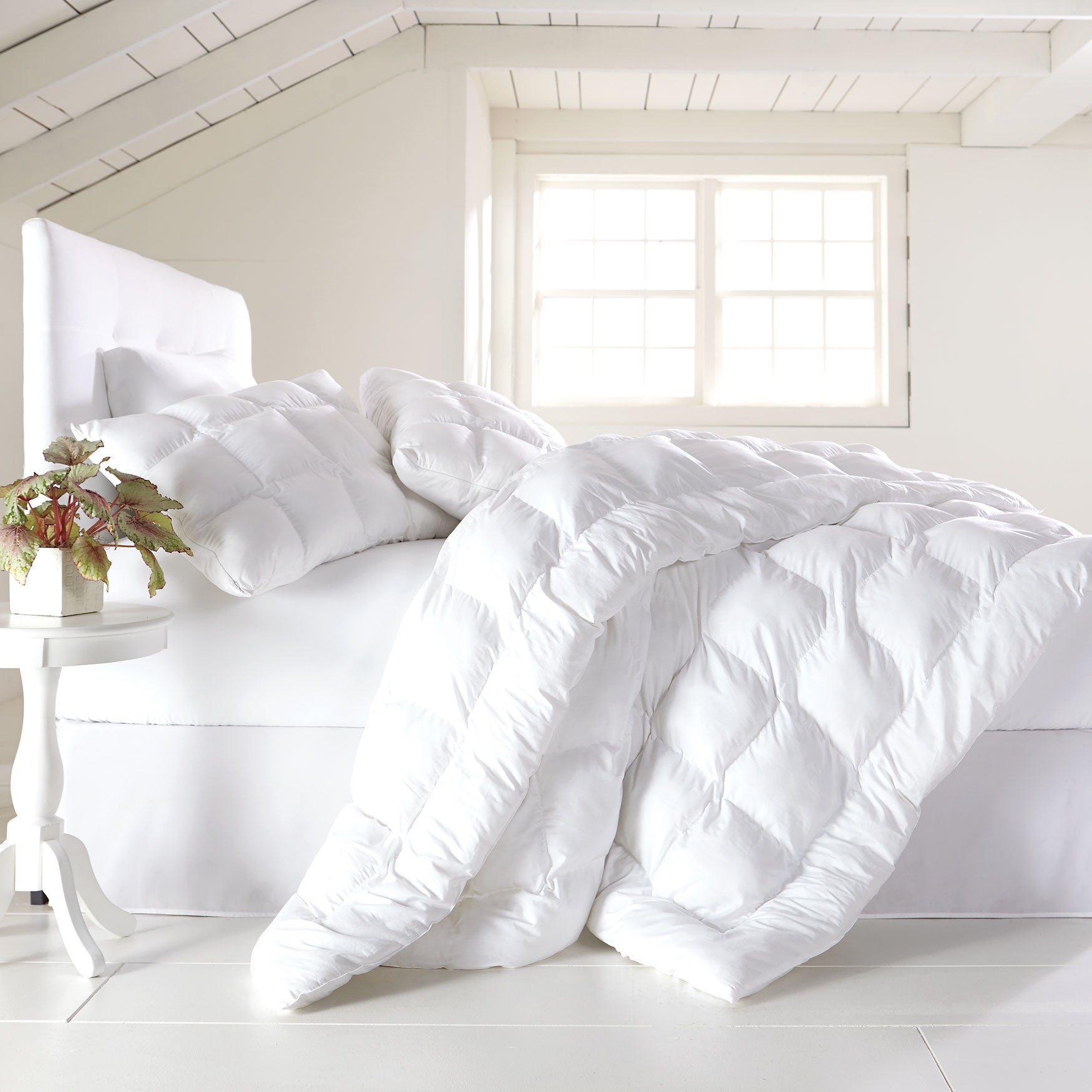 200 Thread Count Cotton Puff Comforter image number 0
