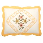 Ava Embroidered Cotton Sham image number null