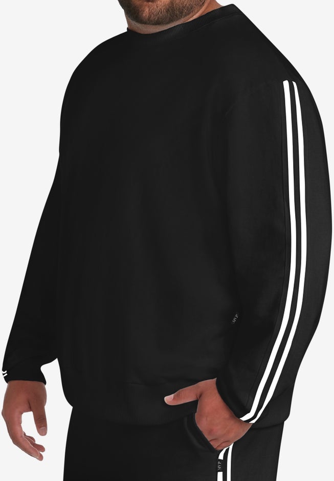 MVP French Terry Striped Sleeve Sweatshirt image number 0