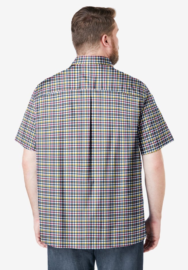 Wrinkle-Resistant Short Sleeve Button Down, Printed image number 2