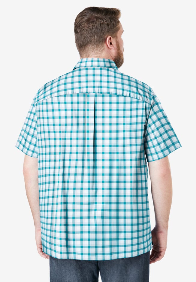 Wrinkle-Resistant Short Sleeve Button Down, Printed image number 2