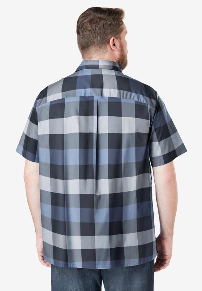 Wrinkle-Resistant Short Sleeve Button Down, Printed image number 2