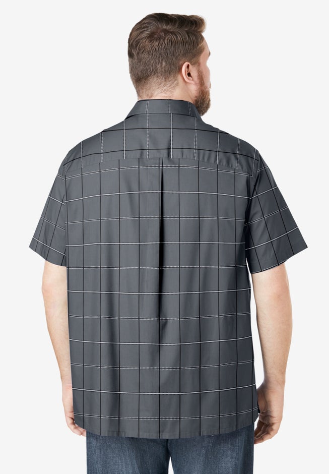 Wrinkle-Resistant Short Sleeve Button Down, Printed image number 2