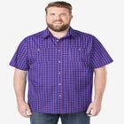 Wrinkle-Resistant Short Sleeve Button Down, Printed image number null