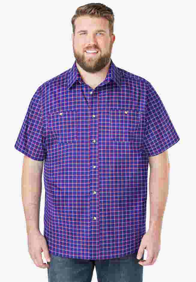Check Short-Sleeve Sport Shirt image number 0