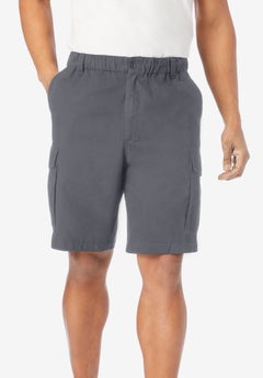 Cargo Shorts For Men Relaxed Fit Elastic Waist Drawstring Work