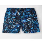 8" Printed Cargo Swim Trunks image number null