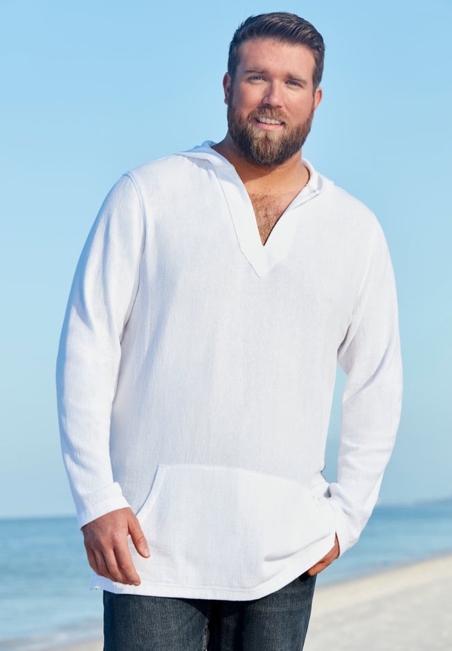Gauze Pullover Hoodie image number null