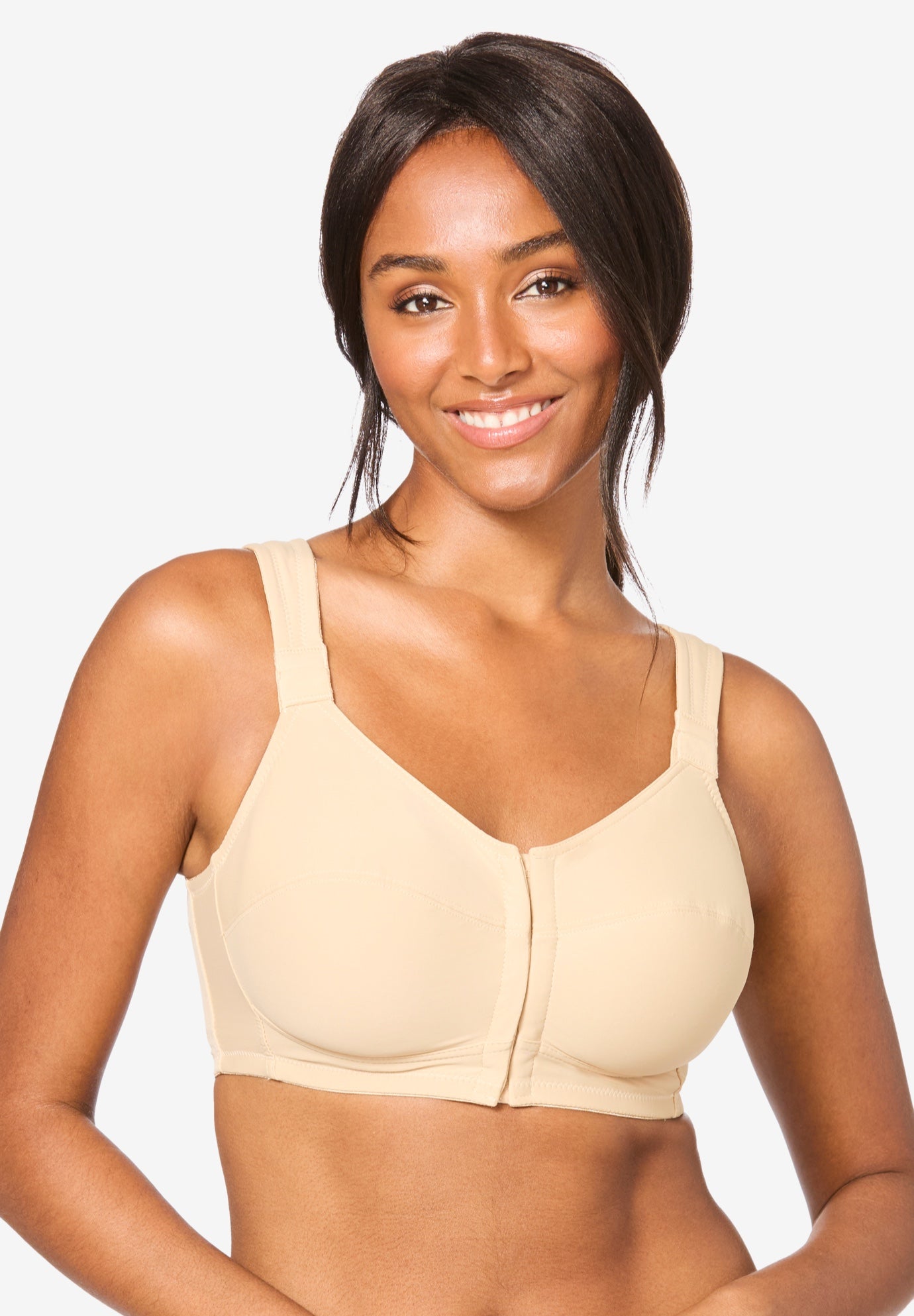 Stay Cool Front Close Wireless Posture Bra image number 0