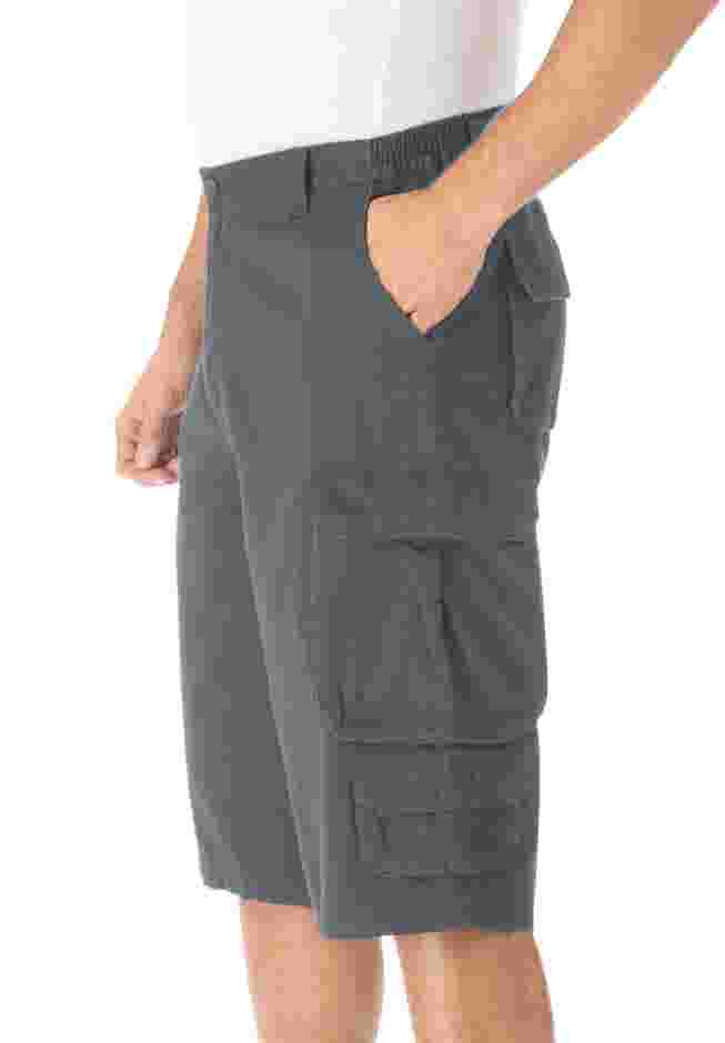 14" Side Elastic Cargo Shorts image number 2