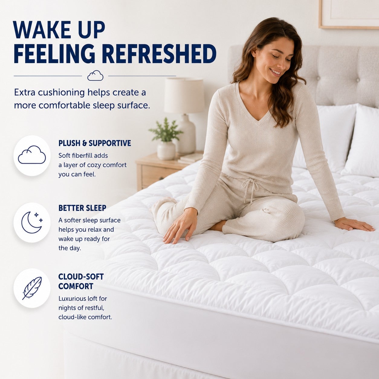 Magic Cloud Mattress Pad image number 2