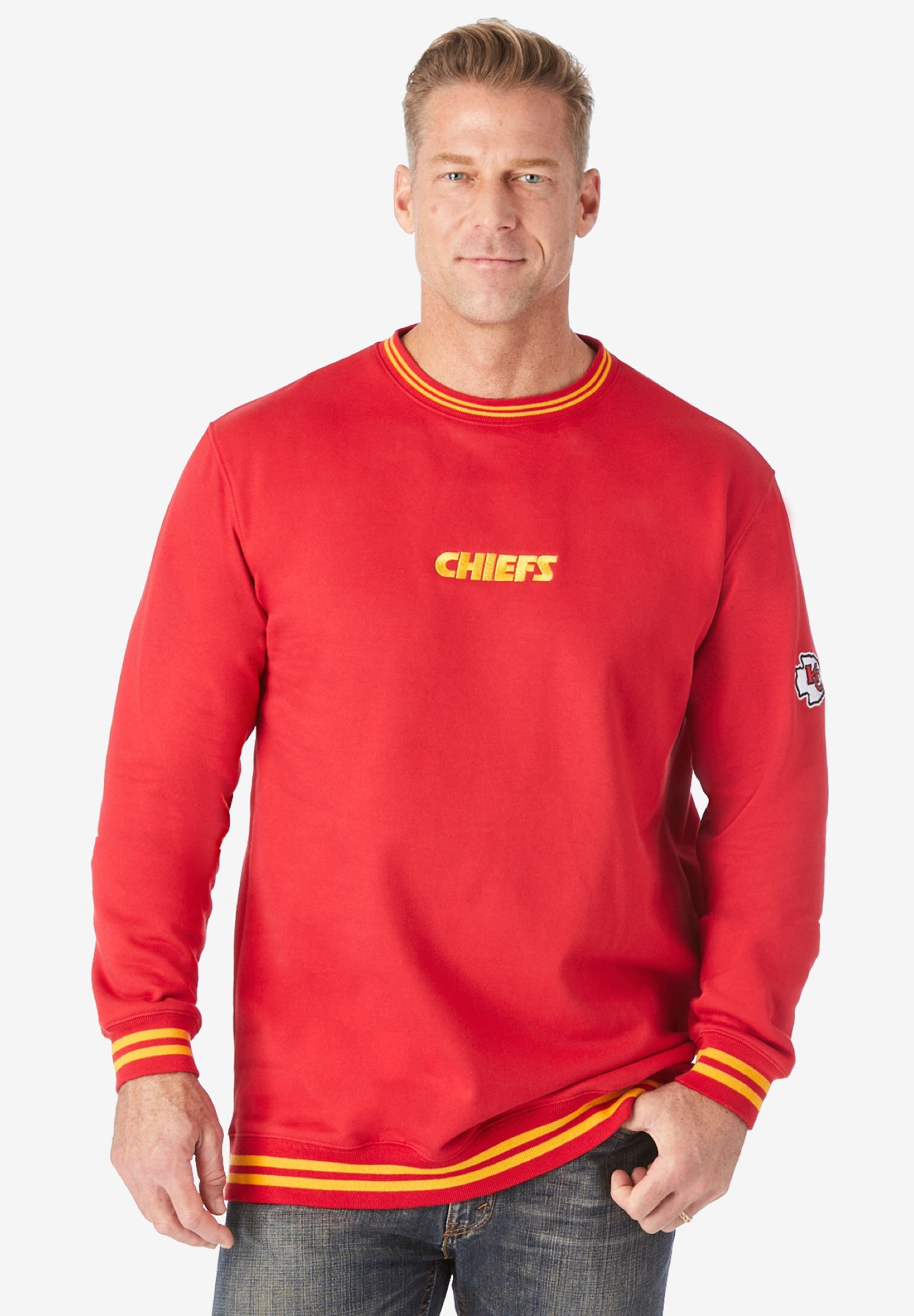 NFL&reg; Fleece Crewneck Sweatshirt image number 0