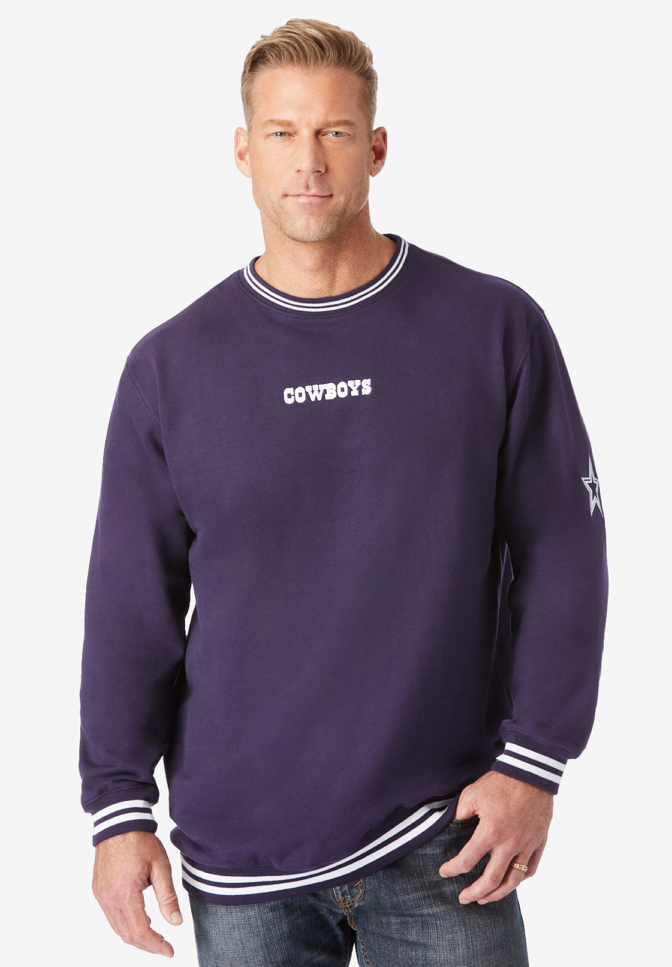 NFL&reg; Fleece Crewneck Sweatshirt image number 0