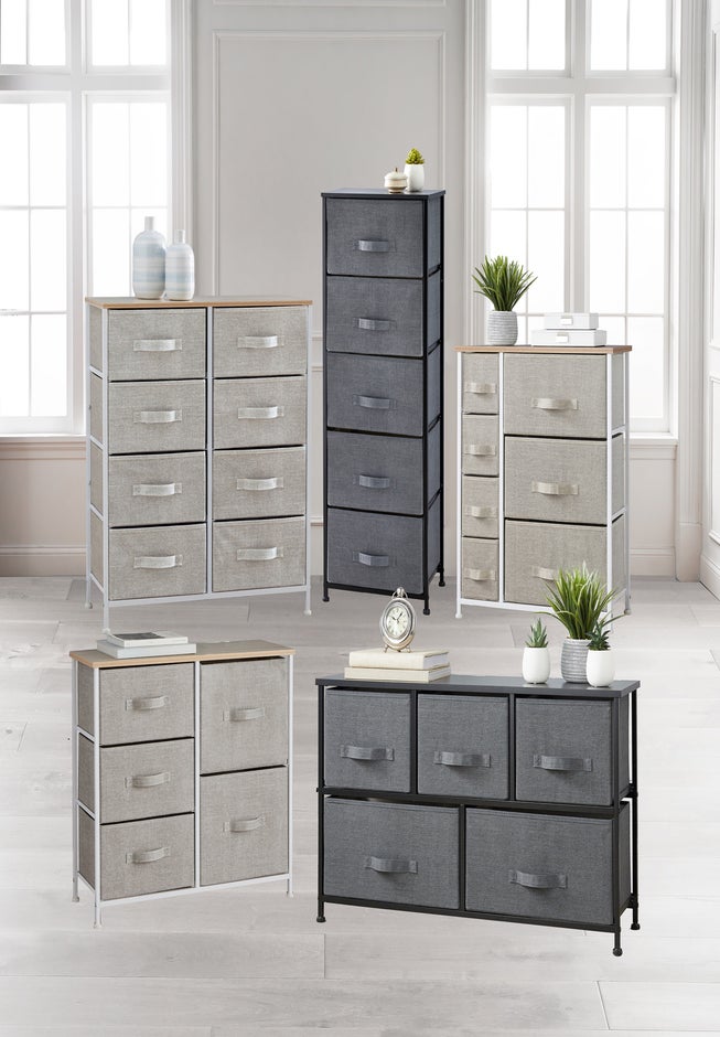 5-Drawer Tall Eve Storage Dresser image number 1