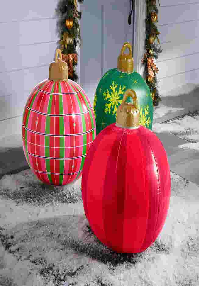 24" Inflatable Ornament image number 0