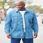 Flex Denim Multi Pocket Chore Jacket image number null