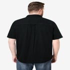 Short Sleeve Denim and Twill Shirt image number null