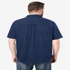 Short Sleeve Denim and Twill Shirt image number null