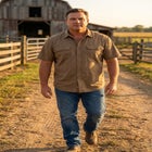 Short Sleeve Denim and Twill Shirt image number 0