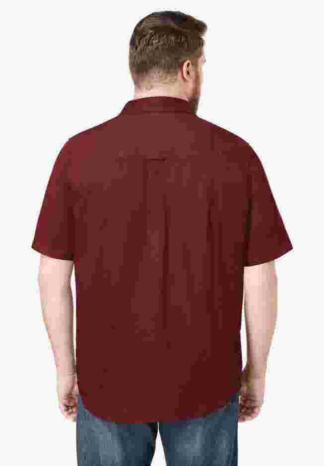 Short Sleeve Denim and Twill Shirt image number 1