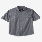 Short Sleeve Denim and Twill Shirt image number null