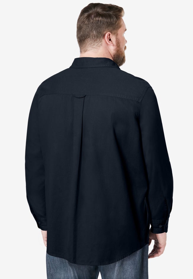 Long Sleeve Denim and Twill Shirt image number 3