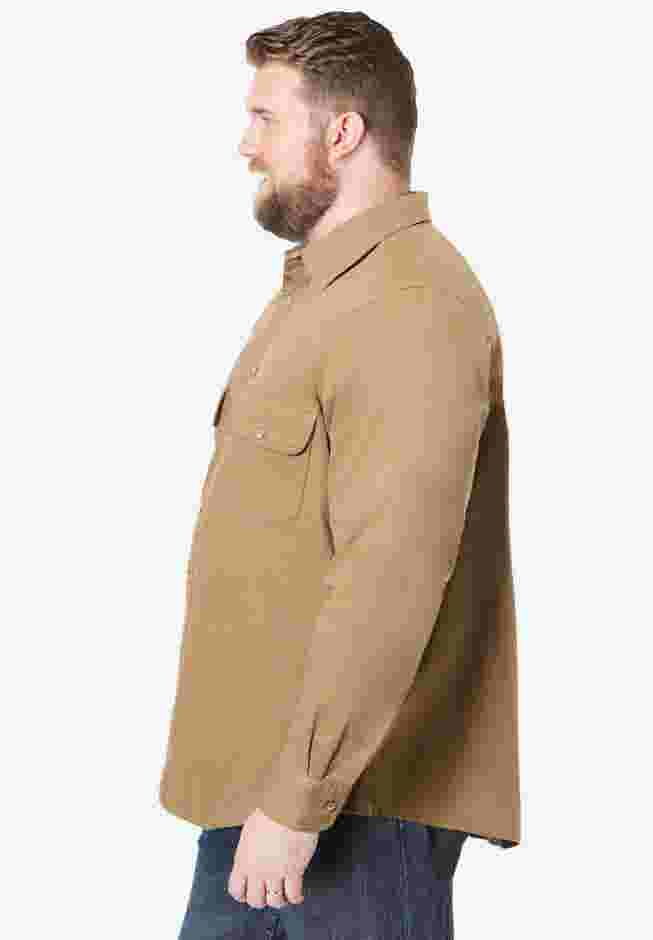 Long Sleeve Denim and Twill Shirt image number 2