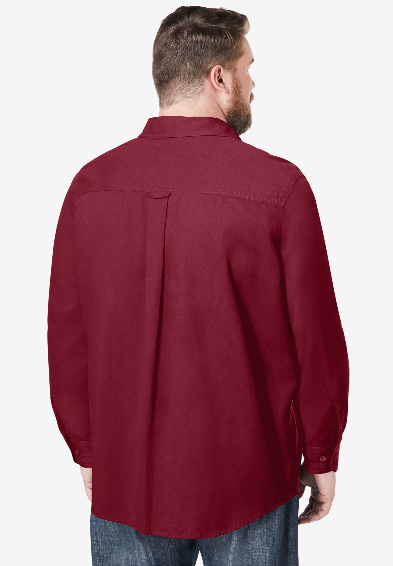 Long Sleeve Denim and Twill Shirt image number 1