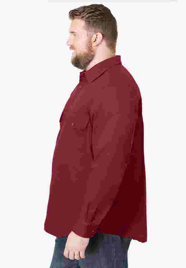 Long Sleeve Denim and Twill Shirt image number 2