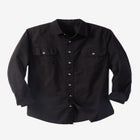 Long Sleeve Denim and Twill Shirt image number null