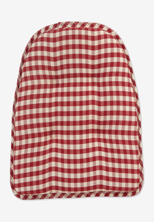 Gingham Gripper&reg; Chair Cushion image number 1