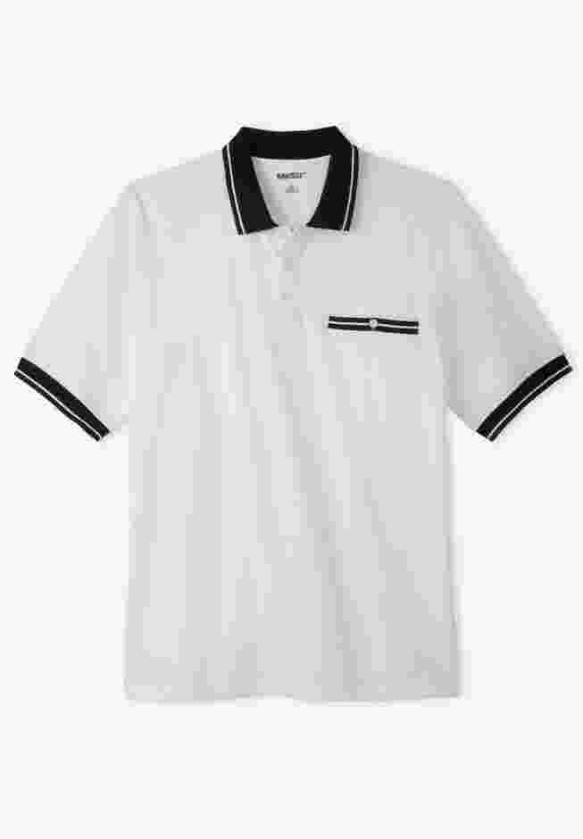 Tipped Pocket Polo image number 0