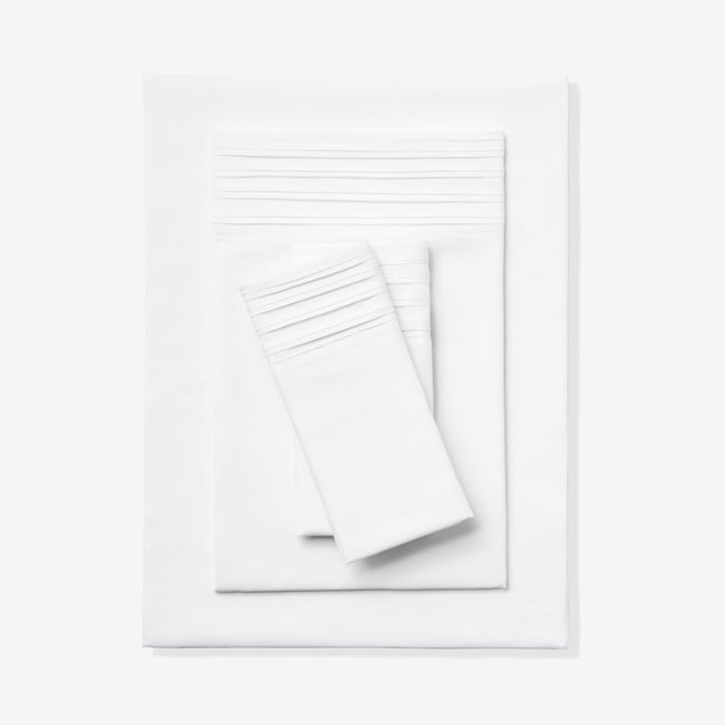 Microfiber Pleated Hem Sheet Set image number 0