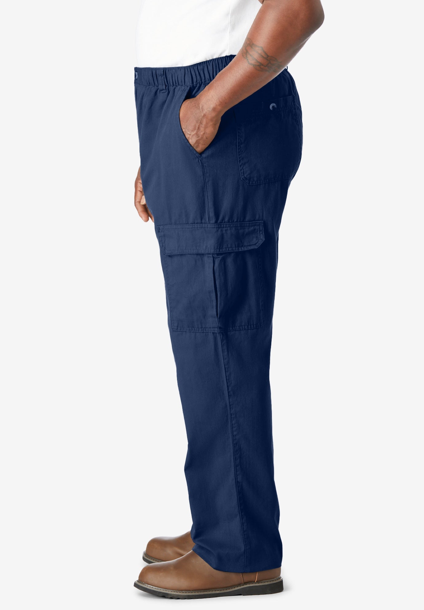 Knockarounds&reg; Full-Elastic Waist Cargo Pants image number 2