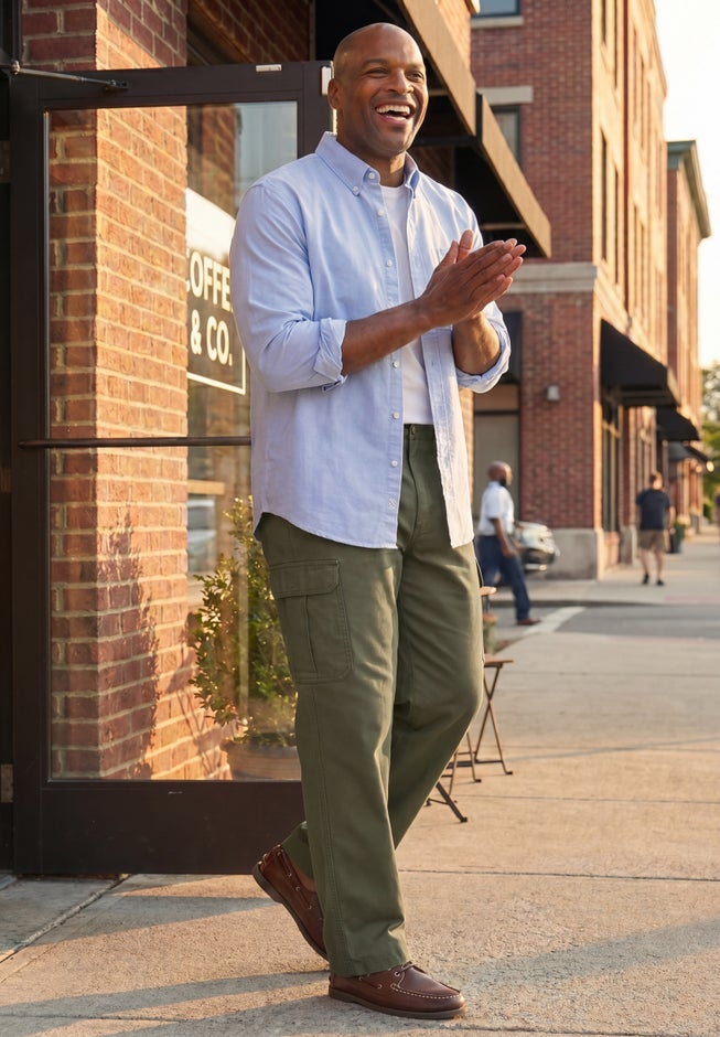 Knockarounds&reg; Full-Elastic Waist Cargo Pants image number 3