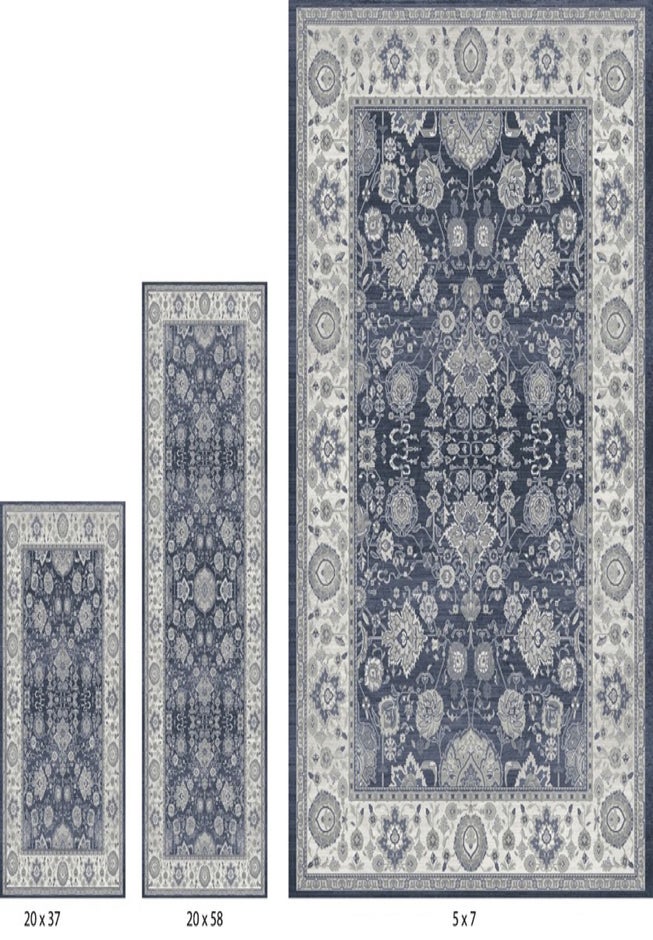 3-Pc. Paris Washable Rug Set image number 2