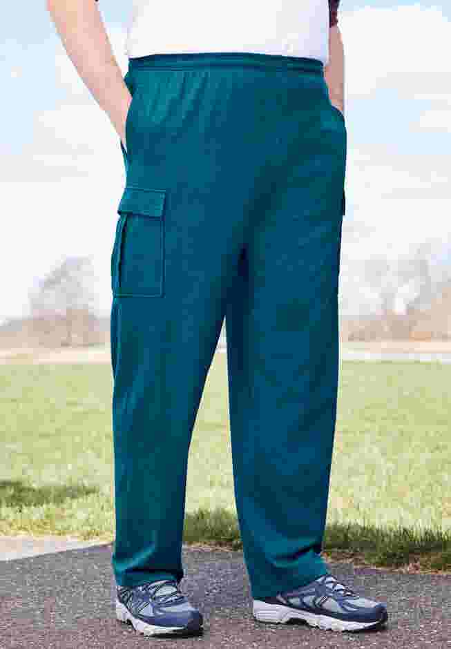 Lightweight Jersey Cargo Sweatpants image number 5