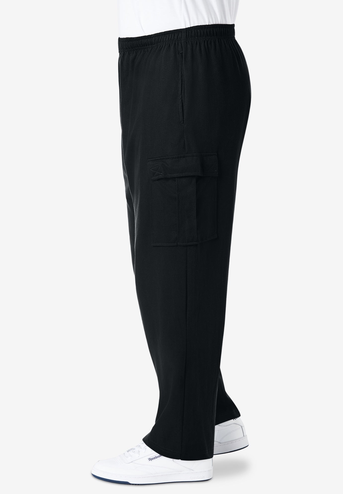 Lightweight Jersey Cargo Sweatpants image number 1