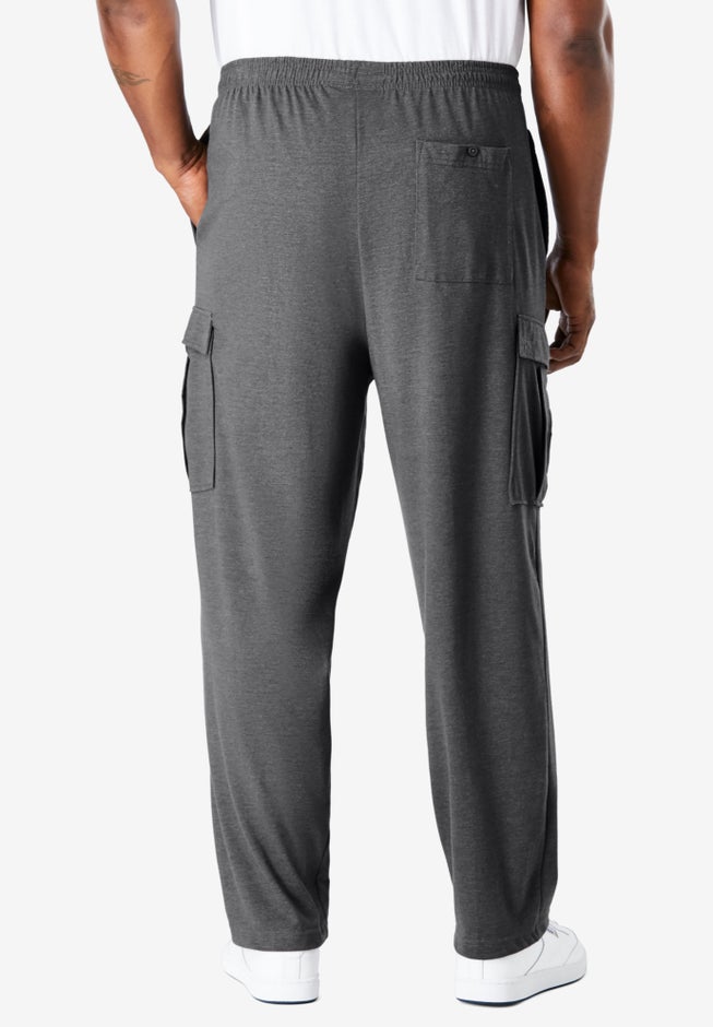 Lightweight Jersey Cargo Sweatpants image number 2