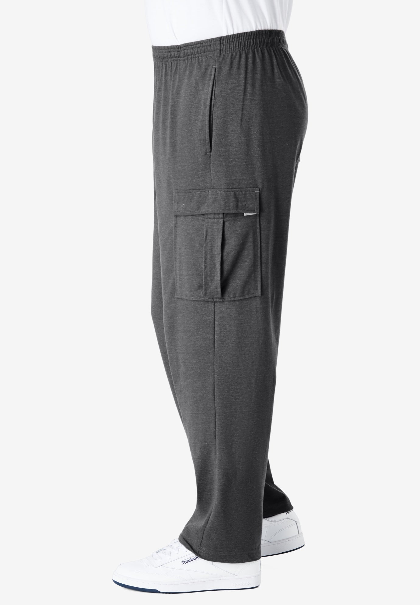 Lightweight Jersey Cargo Sweatpants image number 1