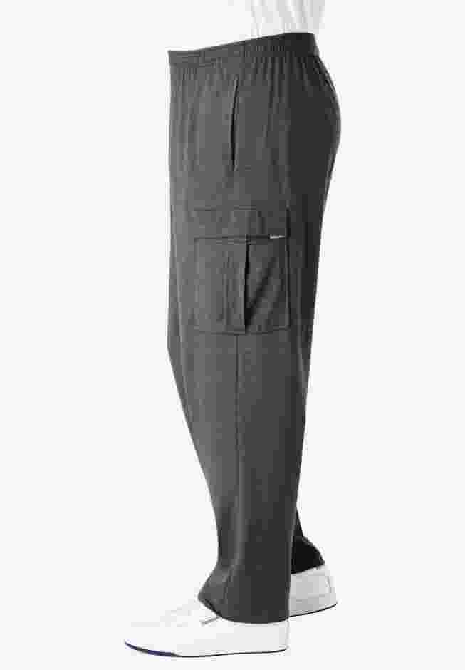 Lightweight Jersey Cargo Sweatpants image number 2