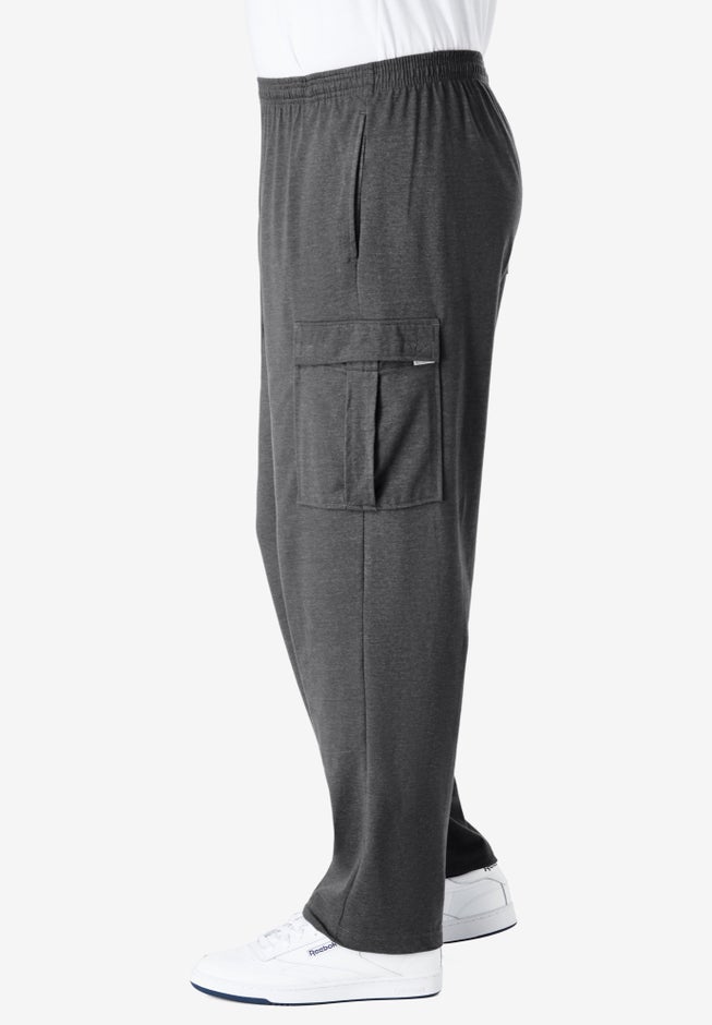 Lightweight Jersey Cargo Sweatpants image number 1