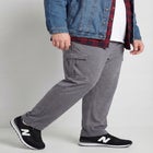 Men's Big & Tall Lightweight Jersey Cargo Sweatpants image number null