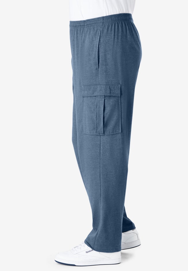 Lightweight Jersey Cargo Sweatpants image number 1