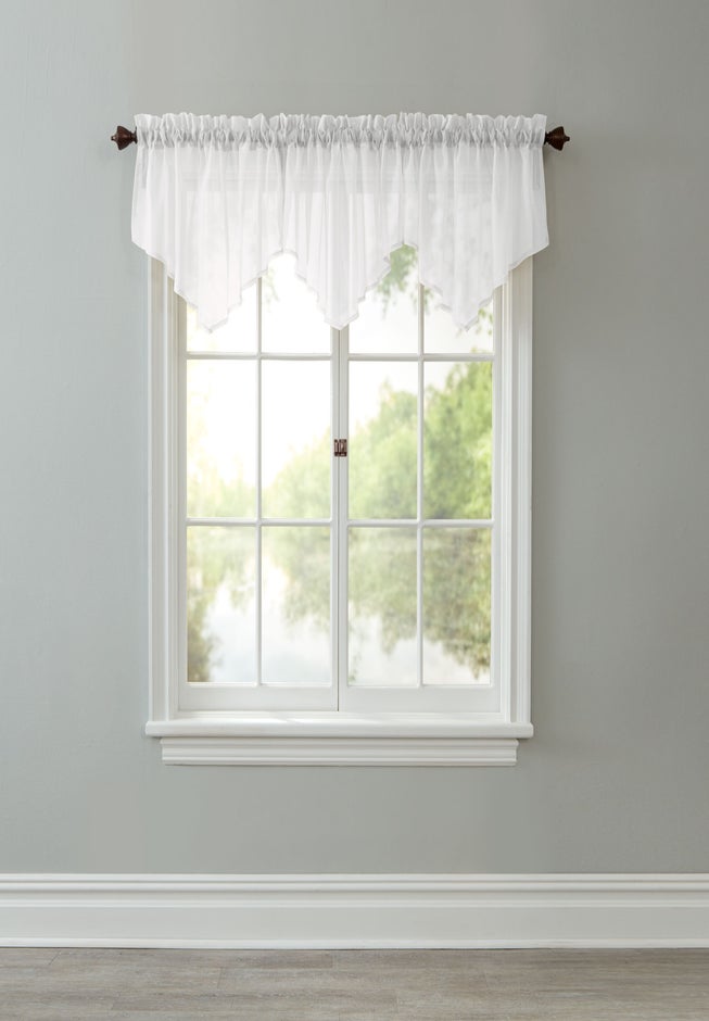 BH Studio Sheer Voile Ascot Valance image number 0