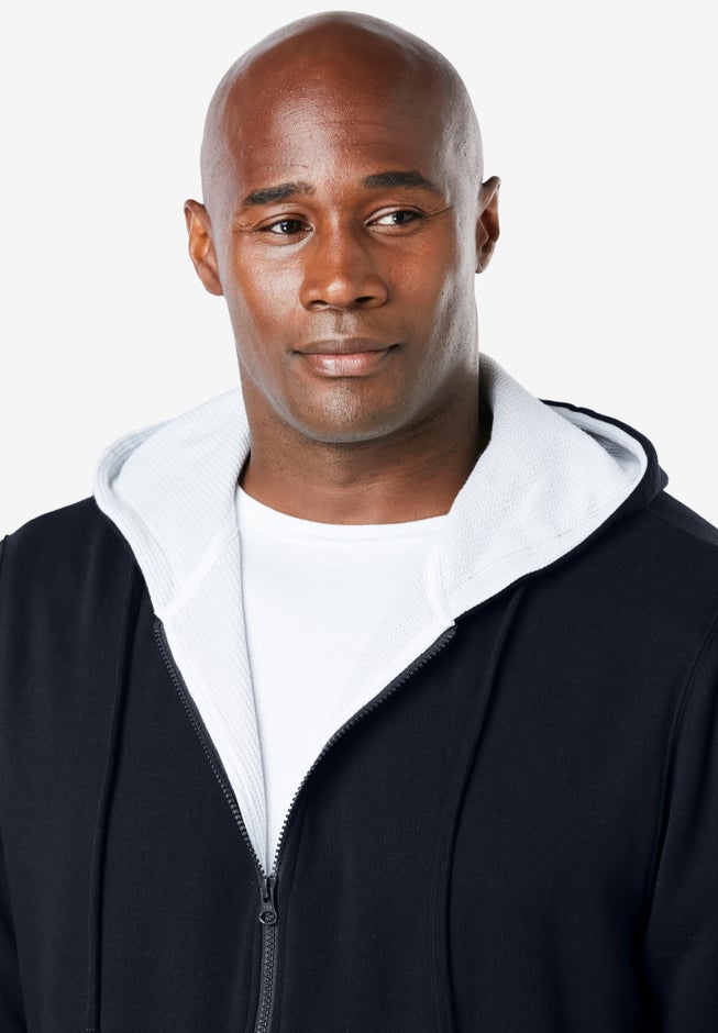 Full-Zip Thermal Hoodie image number 4