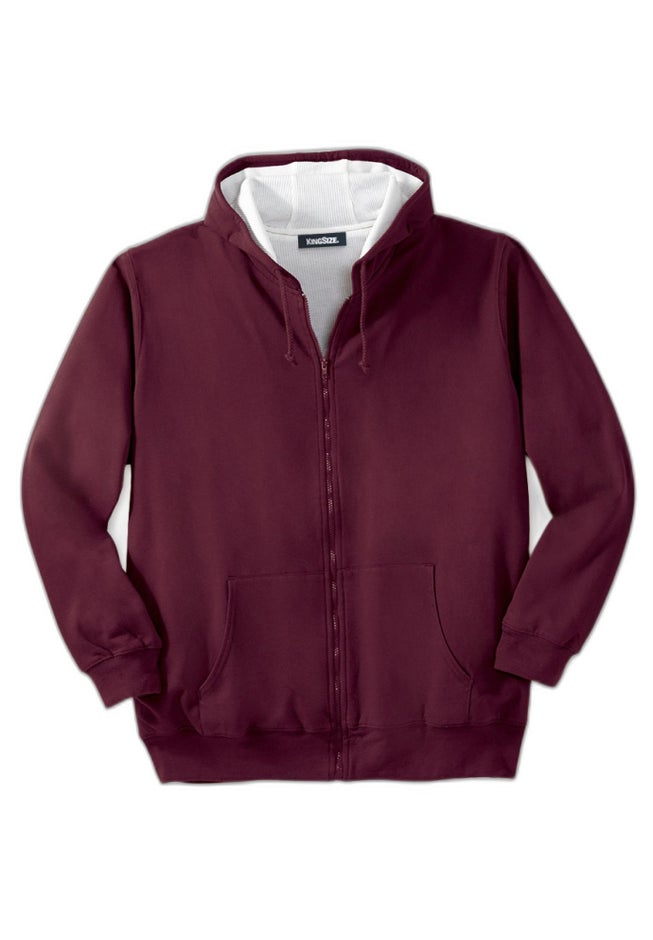 Full-Zip Thermal Hoodie image number 1