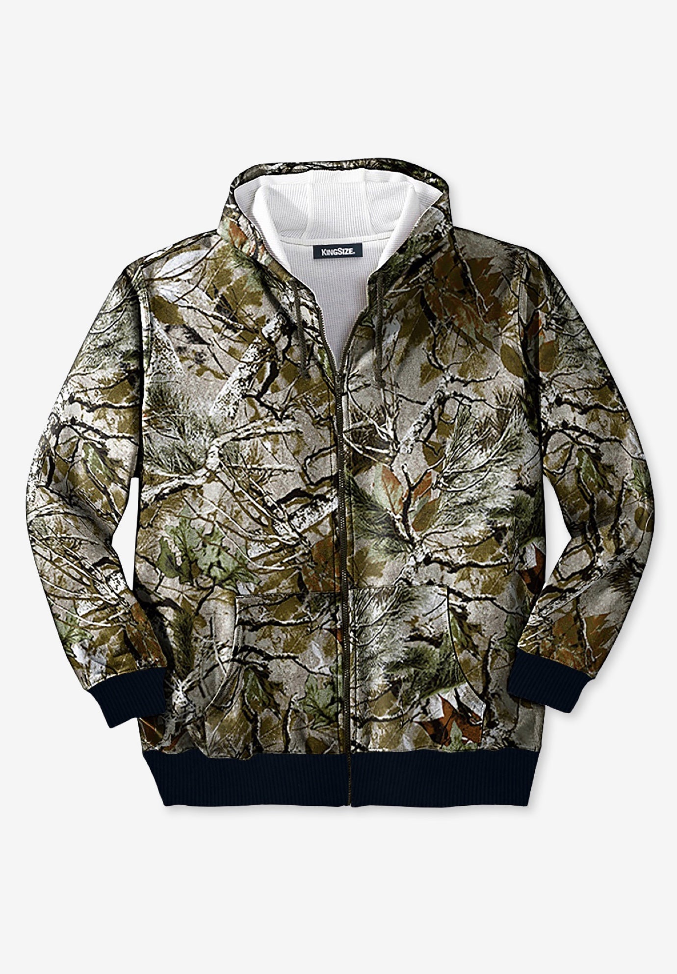 Full-Zip Thermal Hoodie image number 1