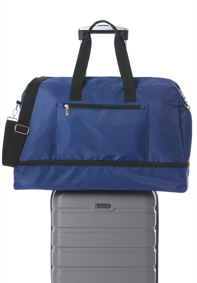 Large Weekend Bag with Zip Around Bottom image number 3